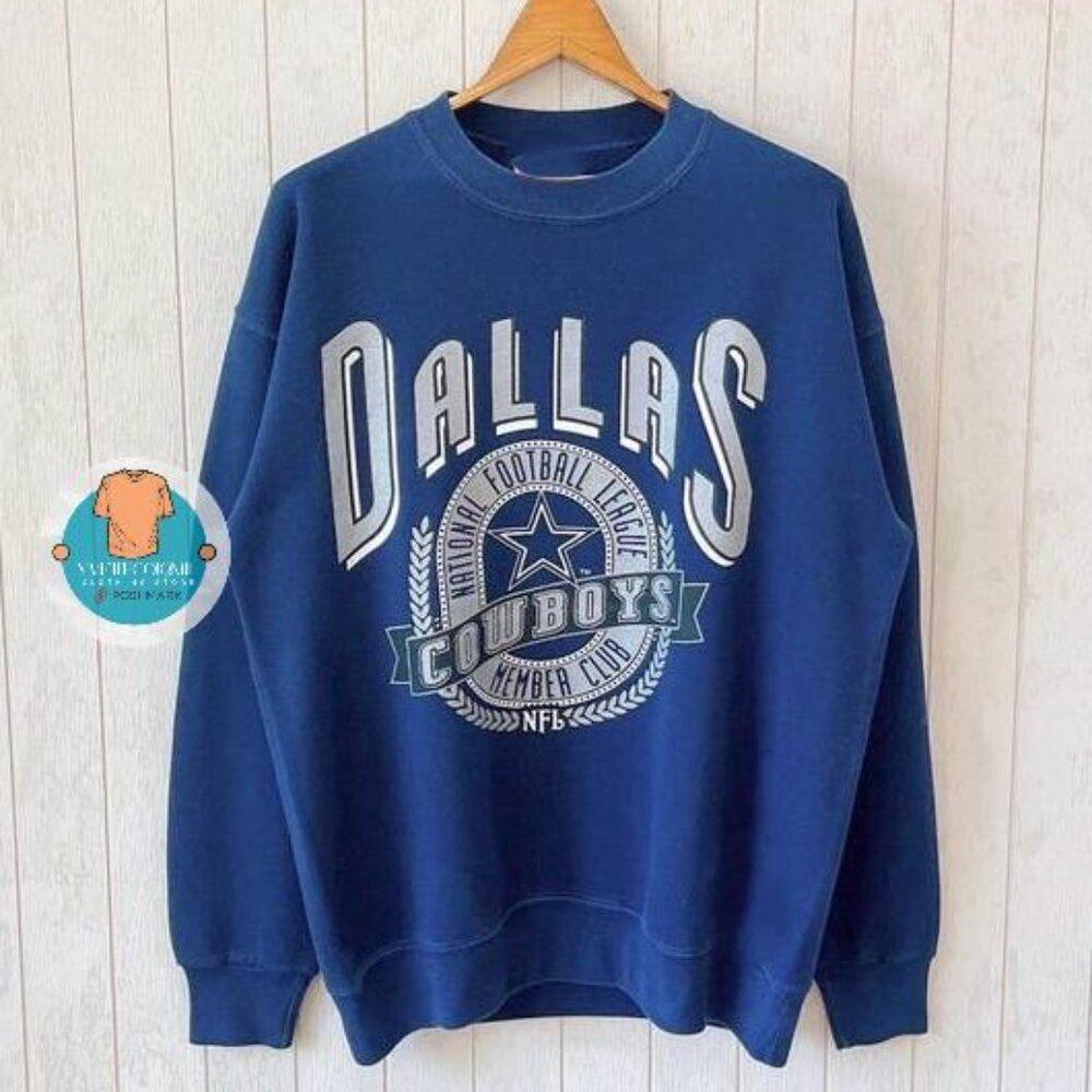 Dallas Cowboys Y2K Nfl Retro Fan Gift Cozy Sweatshirt